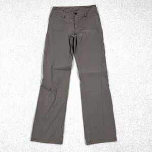 Athleta Women's Gray Cargo Boot Cut Pants -